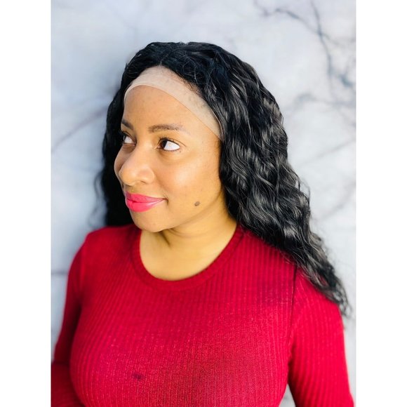 Deep Wave Curly Lace Front Wig - Picture 5 of 6